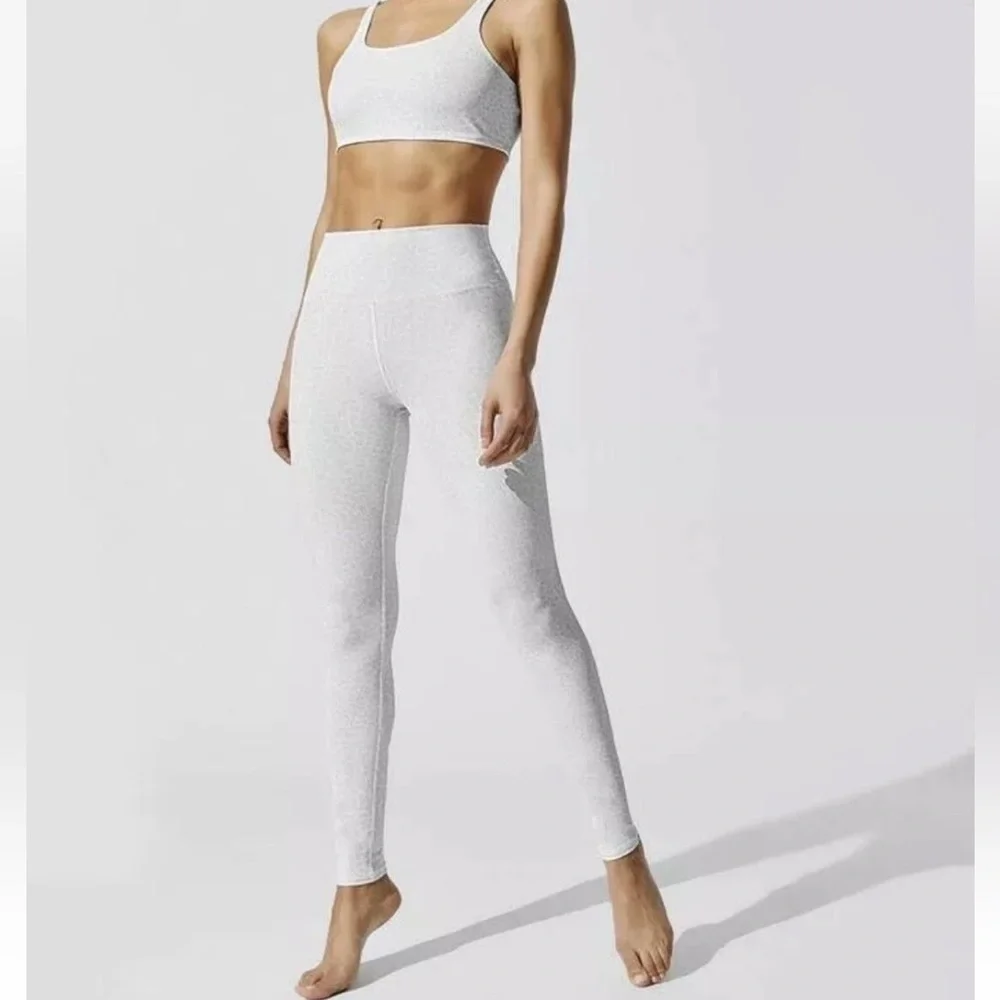 ALO YOGA Vapor High-Waist Leopard-Print Leggings